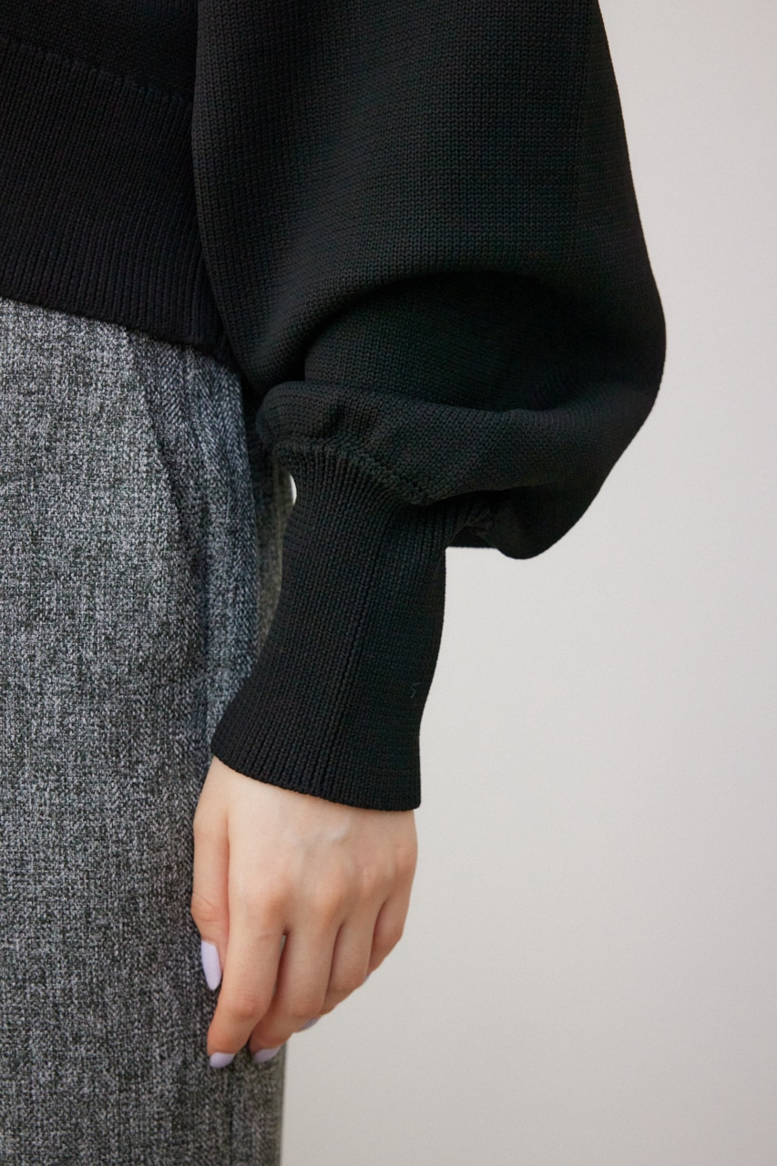 スポンディッシュカーディガン BLK M