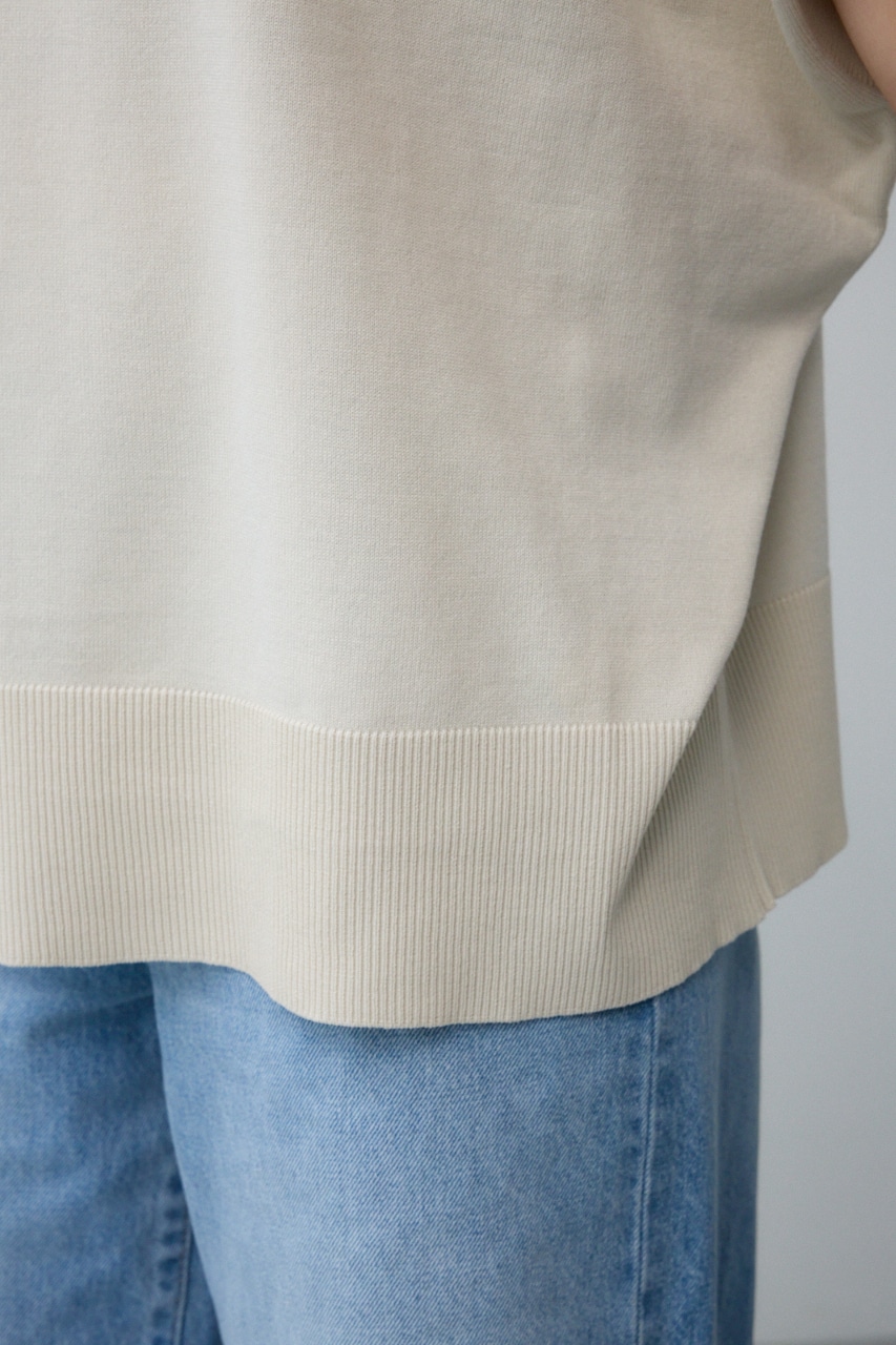 ワイドルーズニット GRY FREE