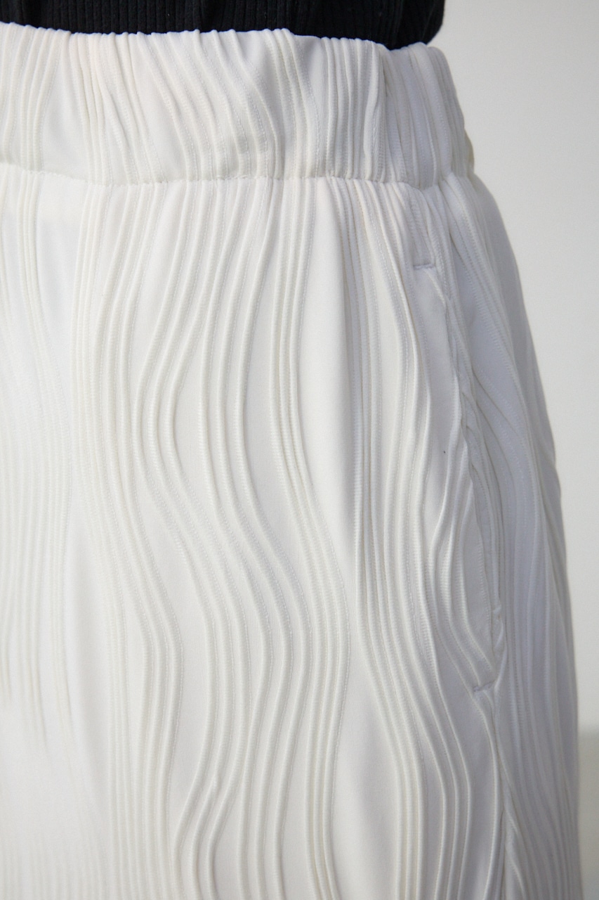 ヘンケイリブカットソータイトスカート O/WHT FREE