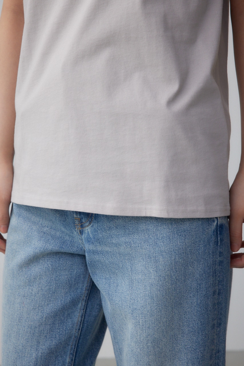 シンプルロゴTシャツ BEG FREE