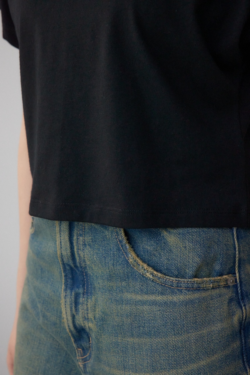 ジュエリーアソートプリントTシャツ BLK FREE