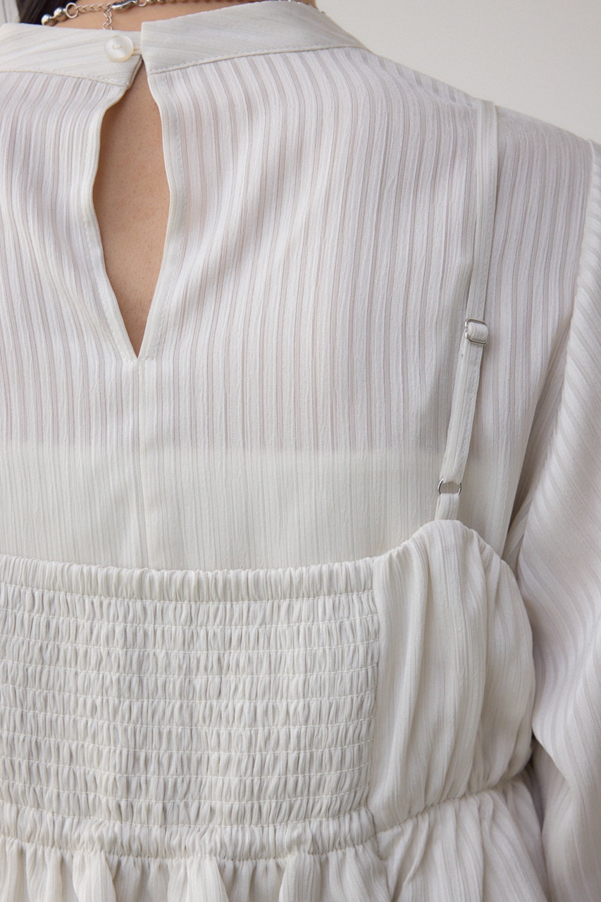 バルーンビスチェレイヤードセットブラウス IVOY FREE