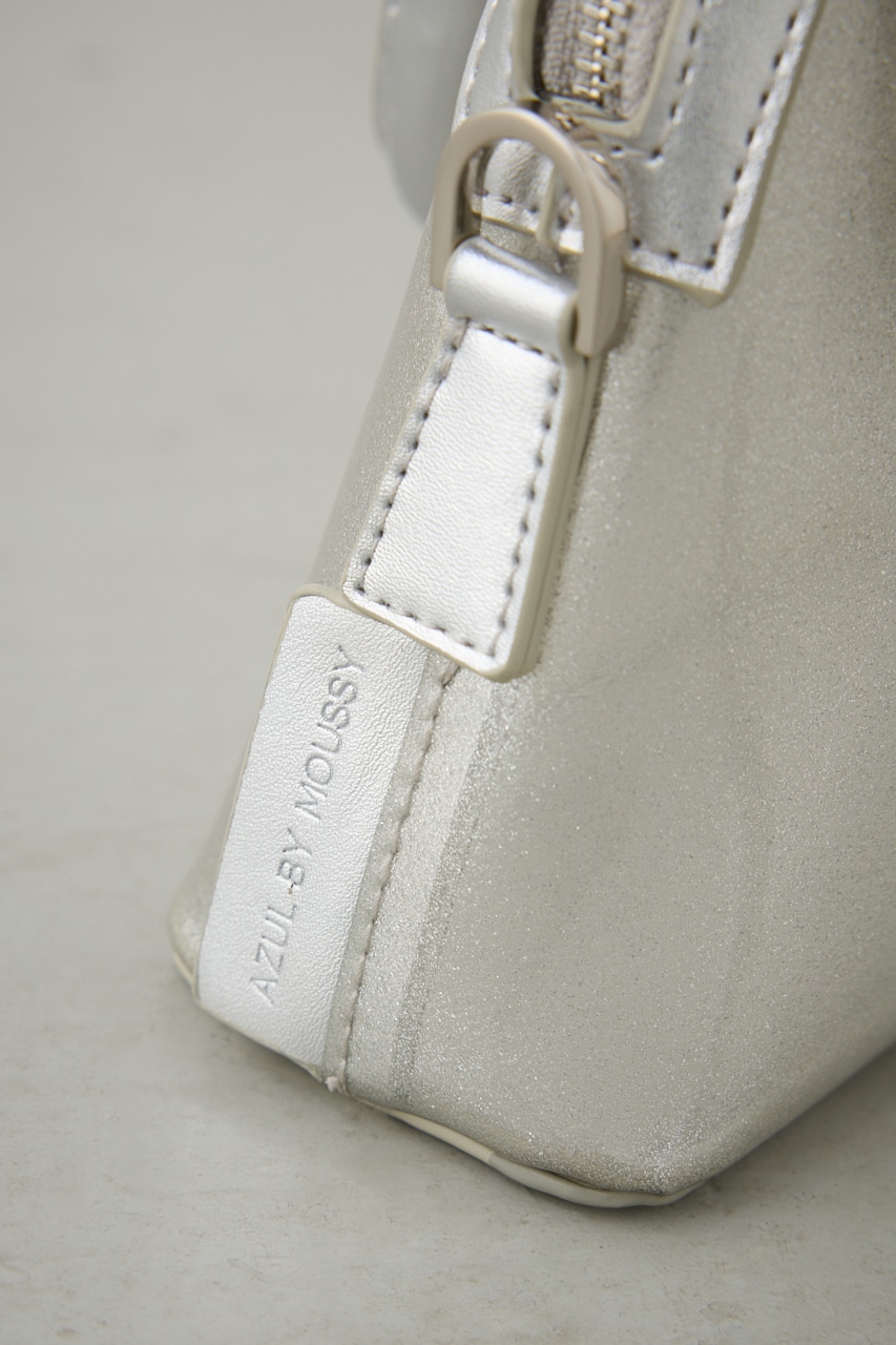 ダブルジッパークリアミニバッグ SLV FREE