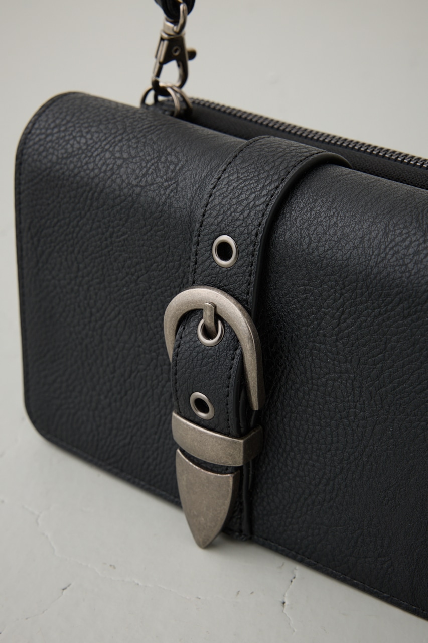 ウエスタンベルトウォレットバッグ BLK FREE