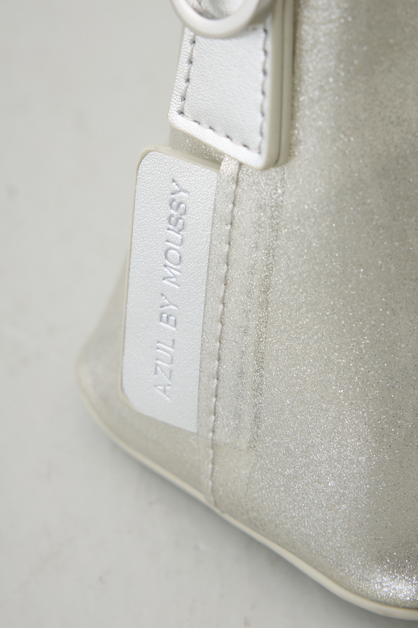 ダブルジッパークリアバッグ SLV FREE