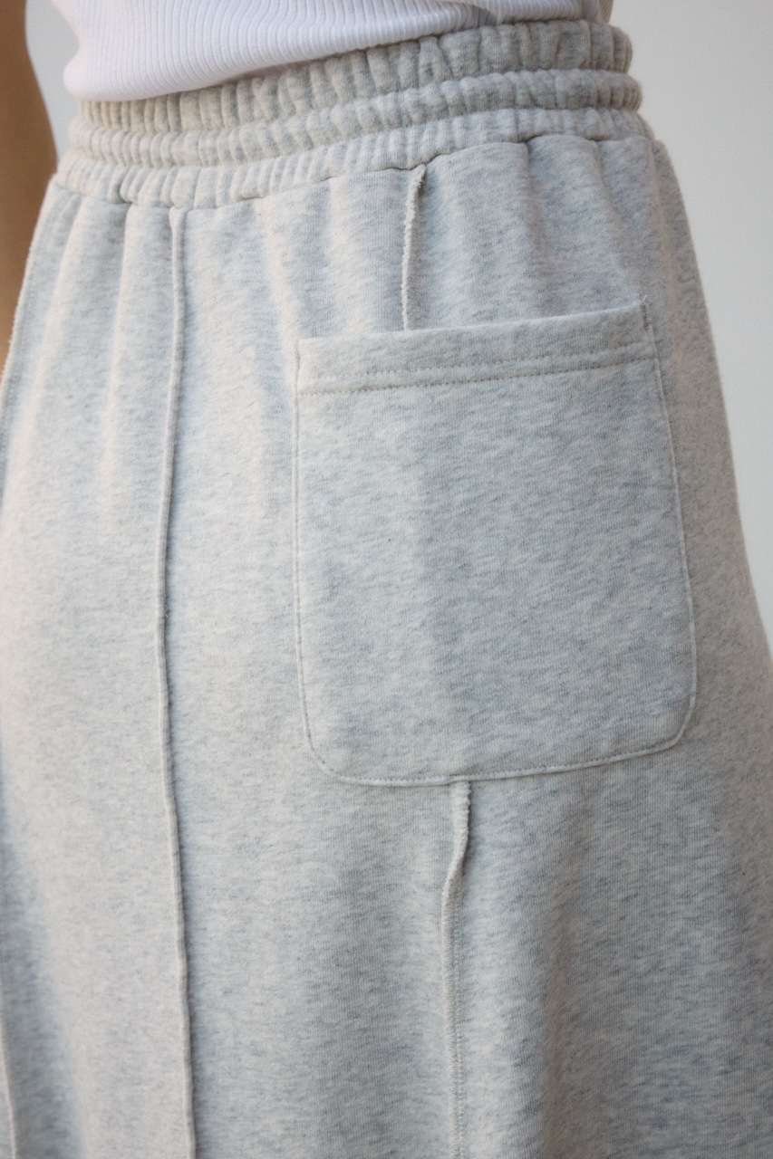 ビンテージライクウラケスカート T.GRY FREE