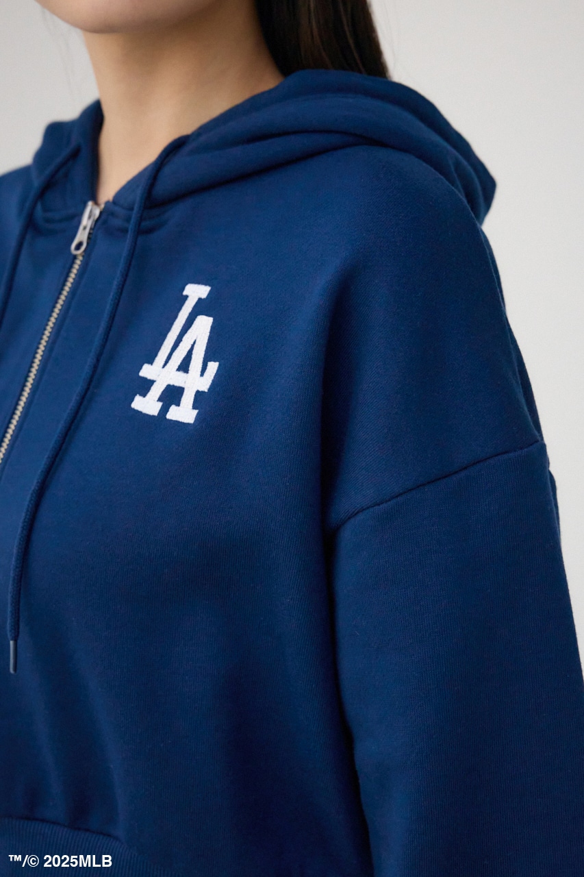 【MLB】ジップフーディー NVY FREE