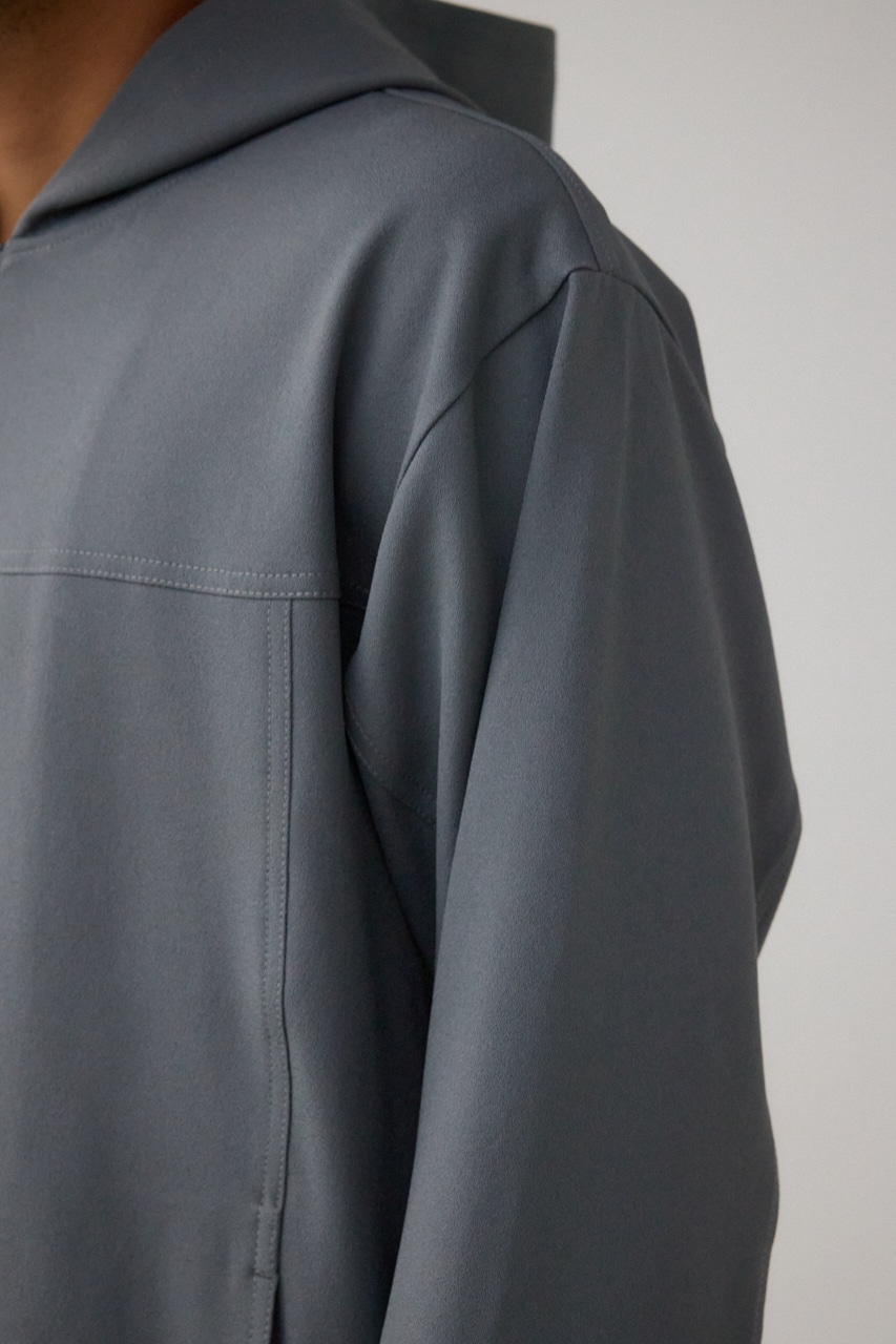 ジョーゼットフーディーブルゾン GRY FREE