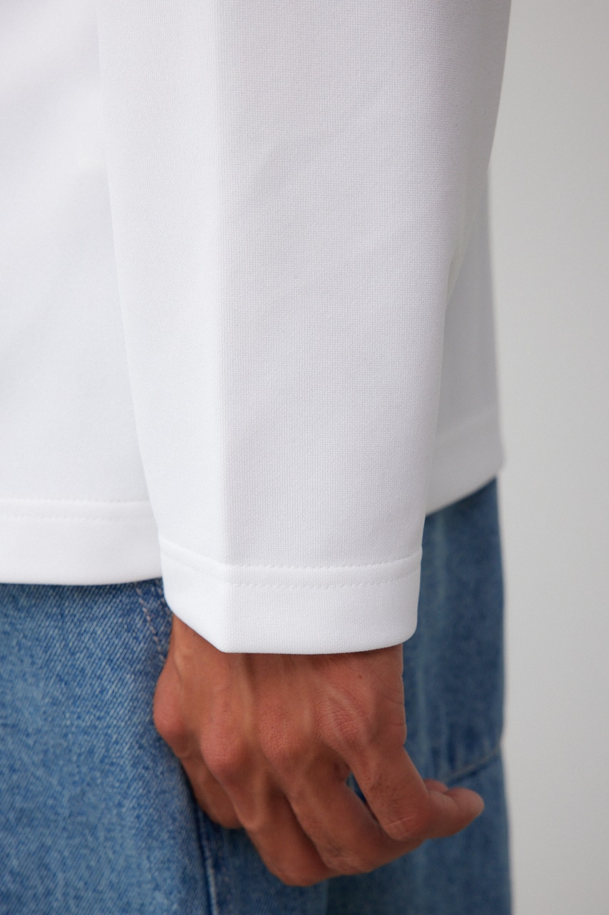 ベーシックポンチロングTシャツ WHT M