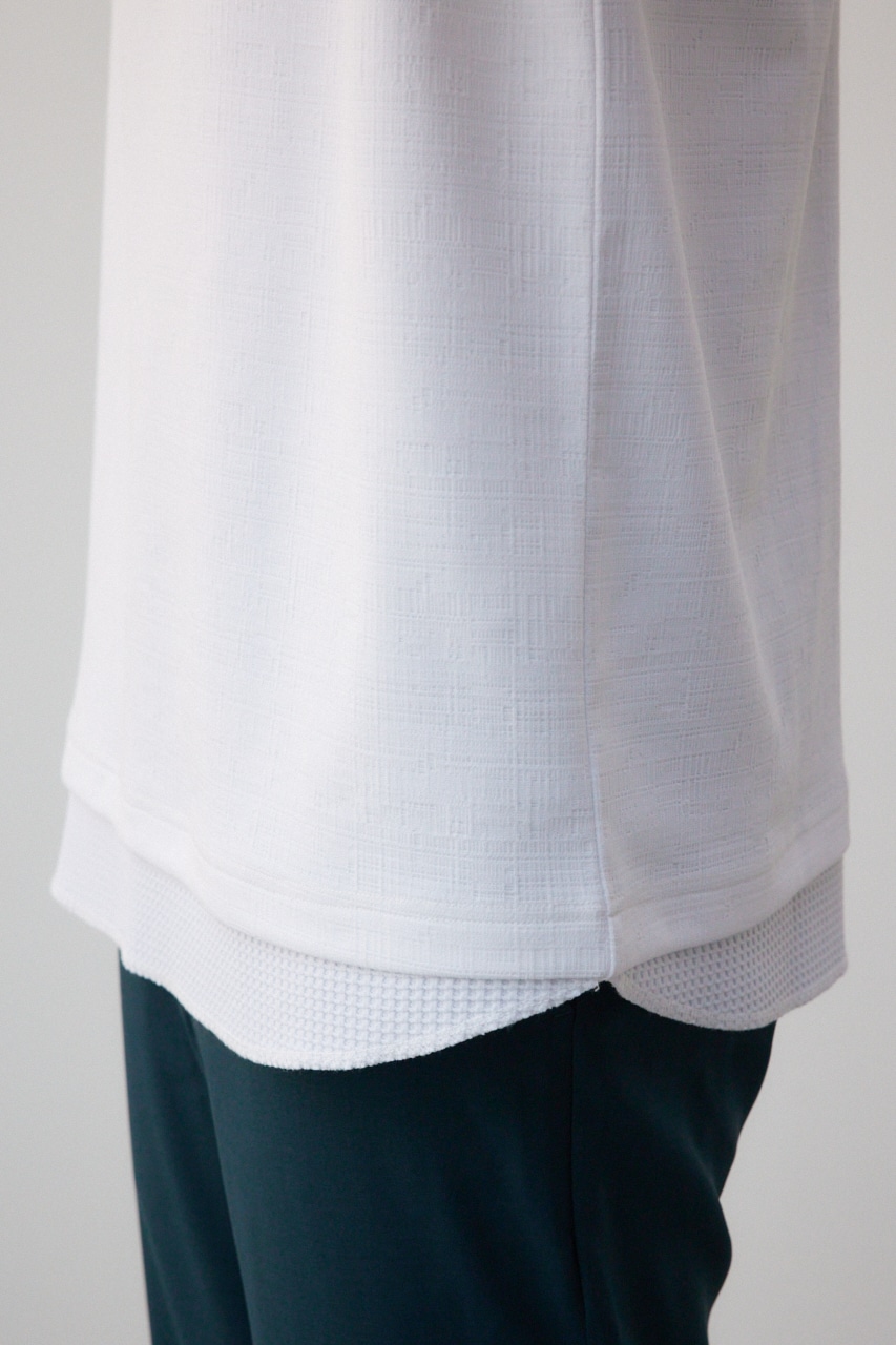 フェイクレイヤードトップス WHT FREE