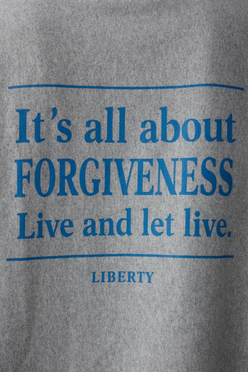 リバースウィーブグラフィックスウェット T.GRY M