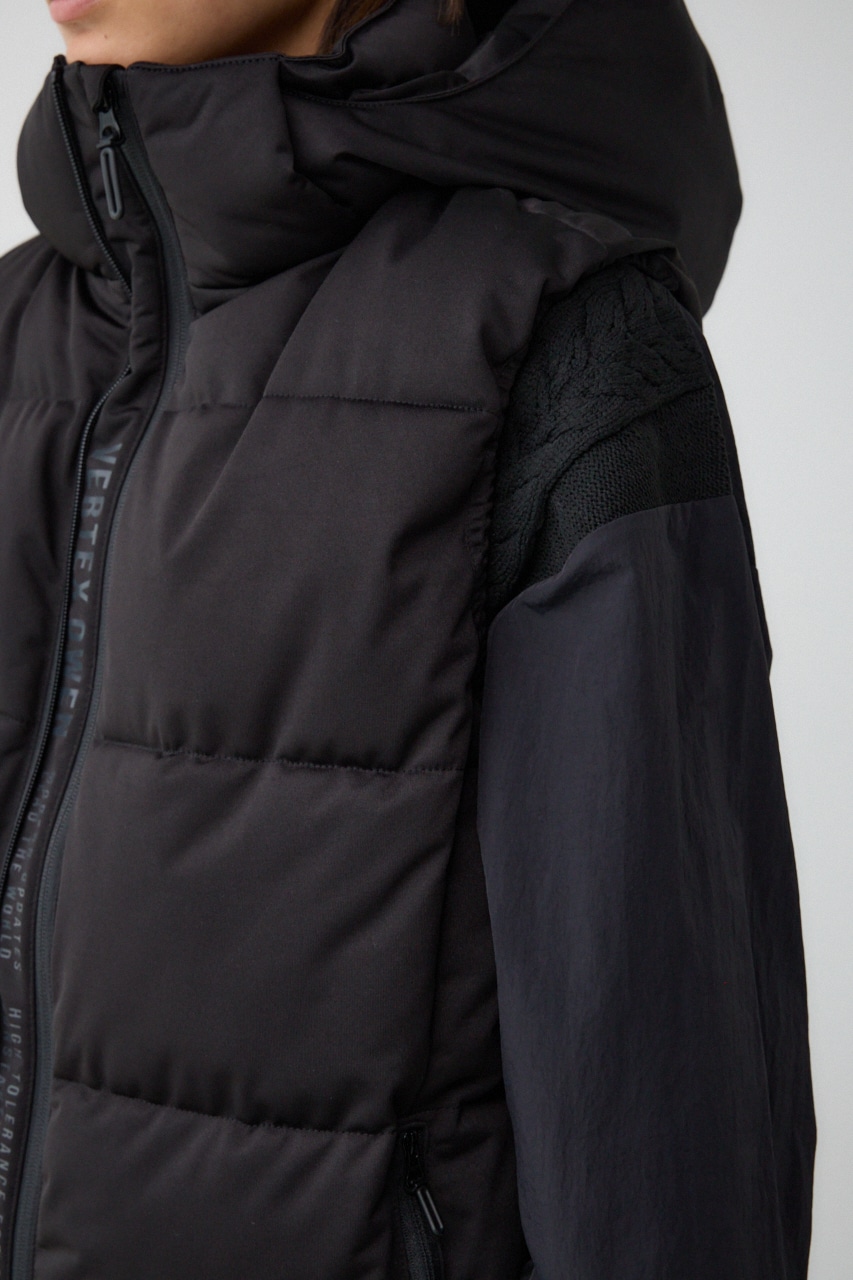 B-HEATオーウェンストレッチ中綿ベスト BLK L-XL