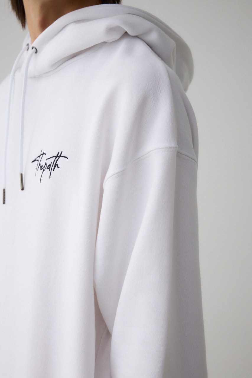 相良刺繍スウェットパーカー WHT FREE