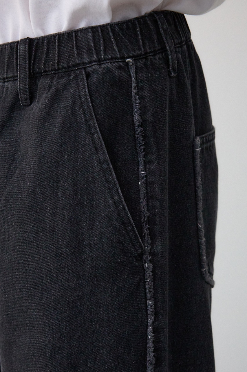 AZUL DENIM イージーフリンジ BLK FREE
