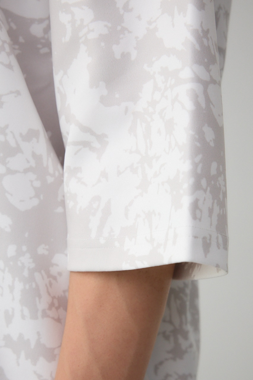 スプラッシュ総柄ビッグトップス 柄WHT FREE