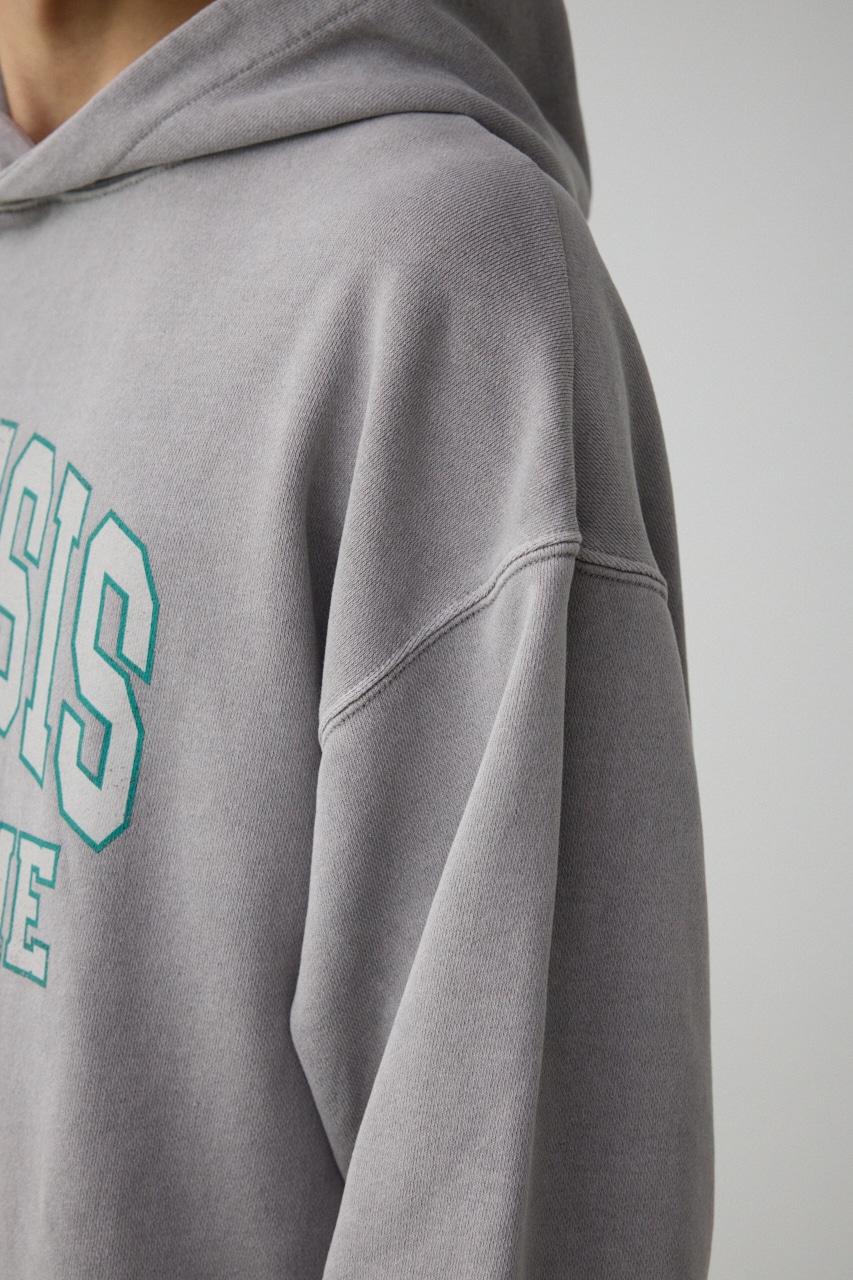 ピグメントフーディースウェット L/GRY FREE