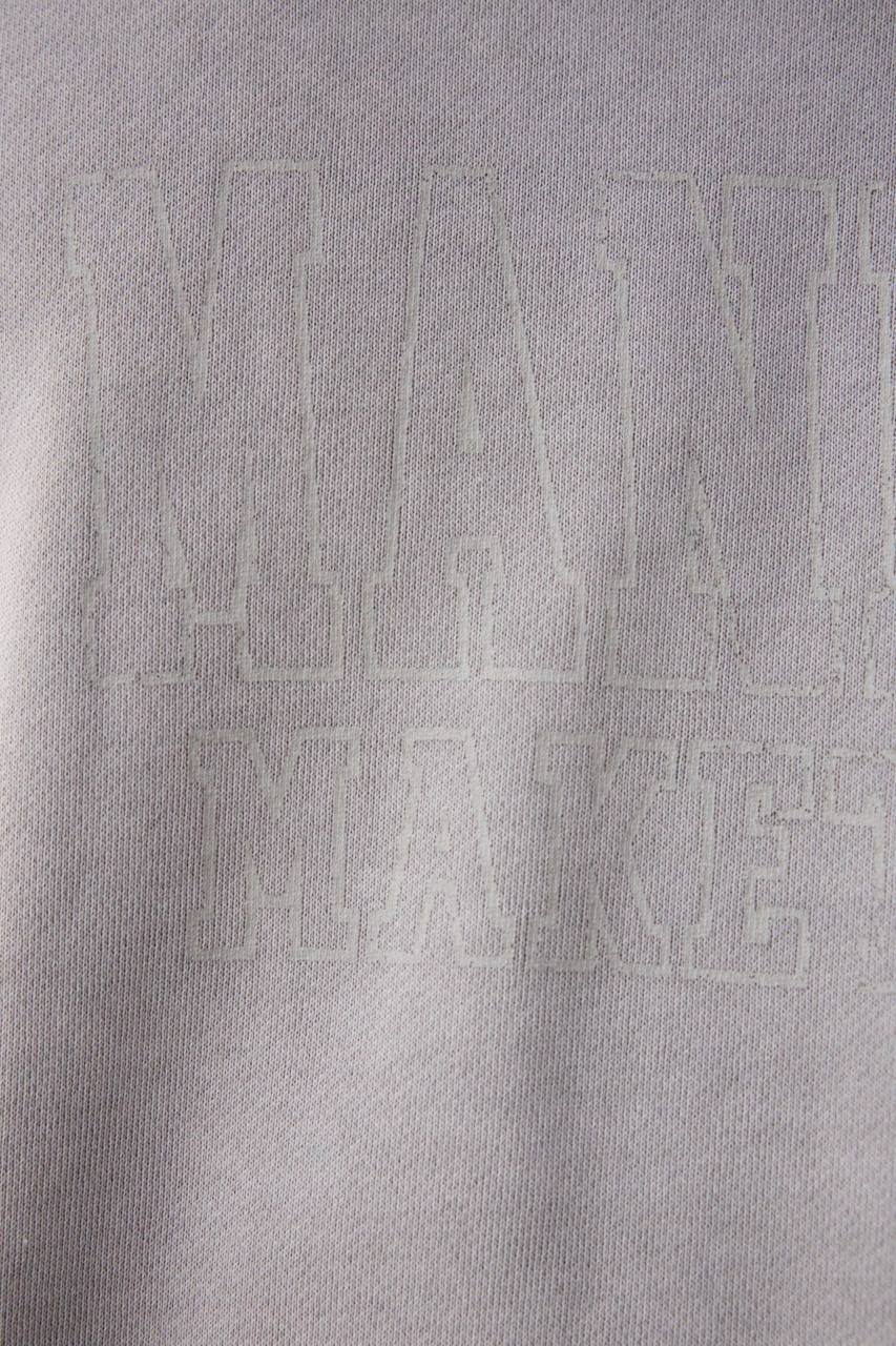 ピグメントクルーネックスウェット L/GRY M