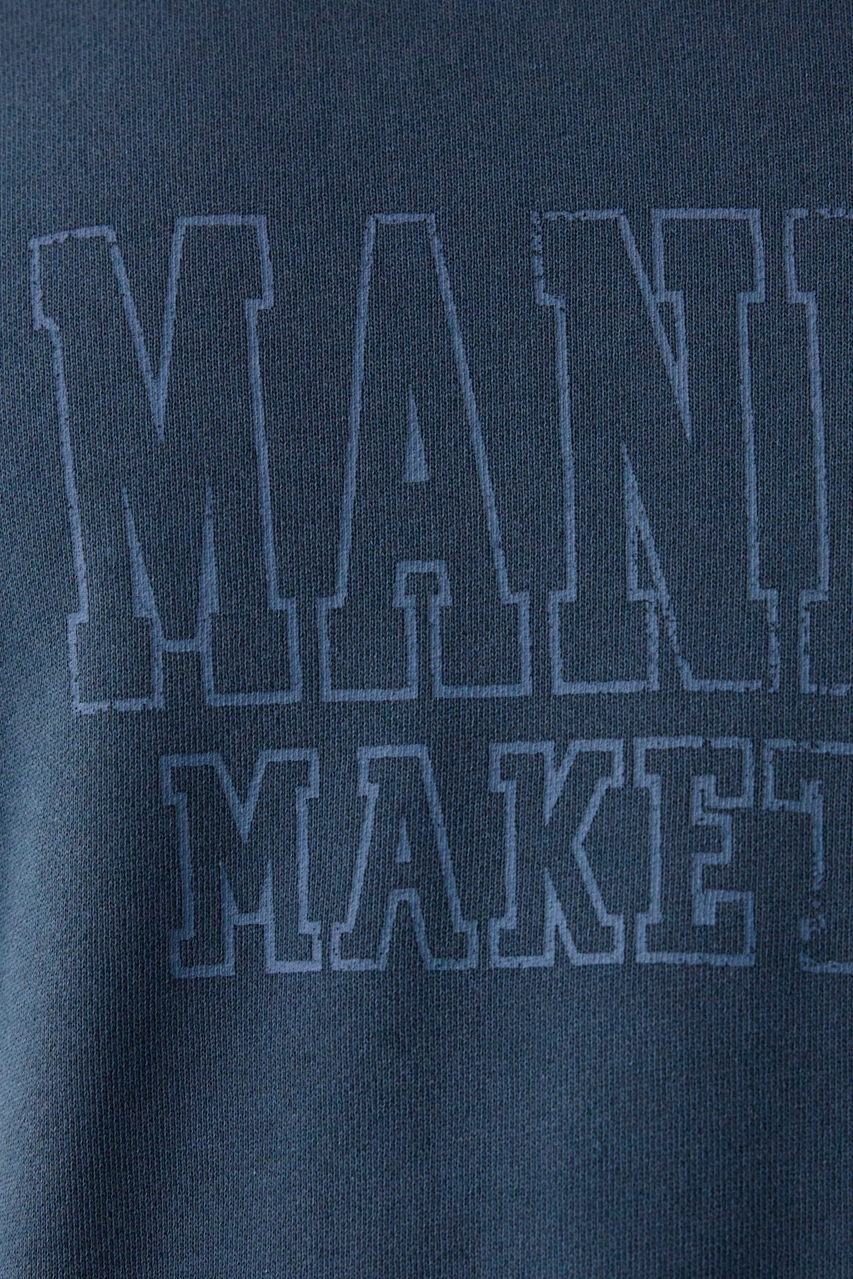 ピグメントクルーネックスウェット L/NVY M