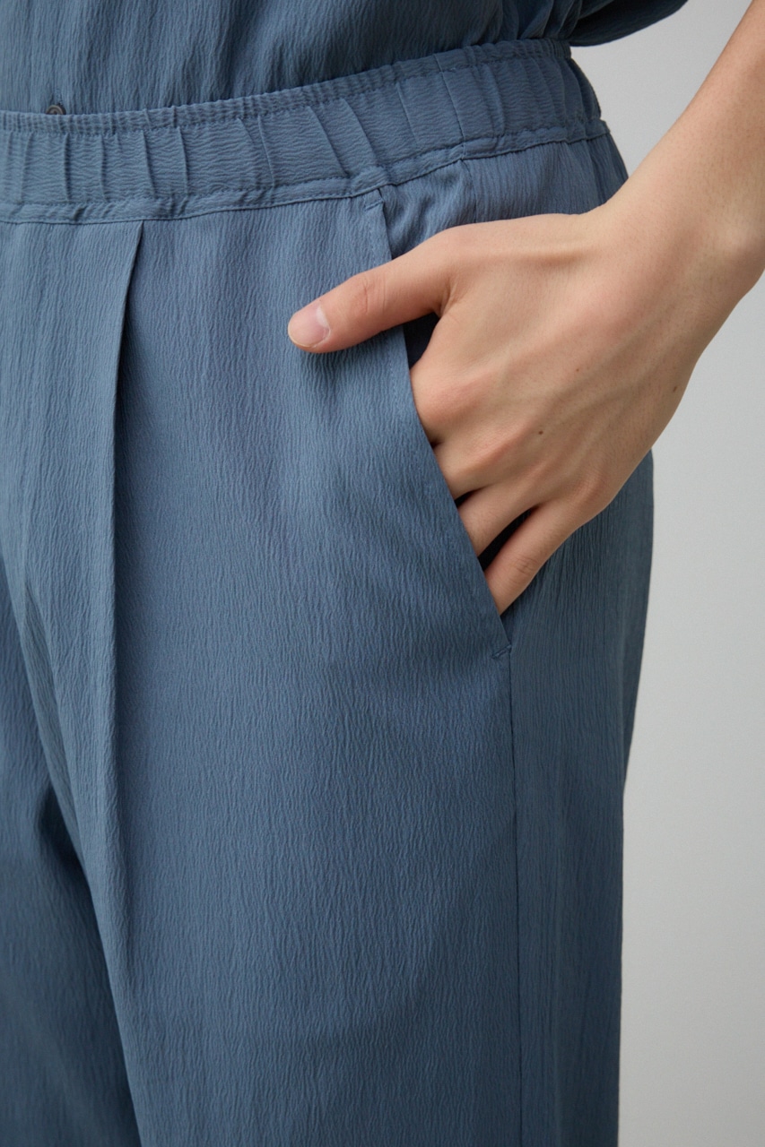 リラックスシルエットパンツ L/BLU FREE