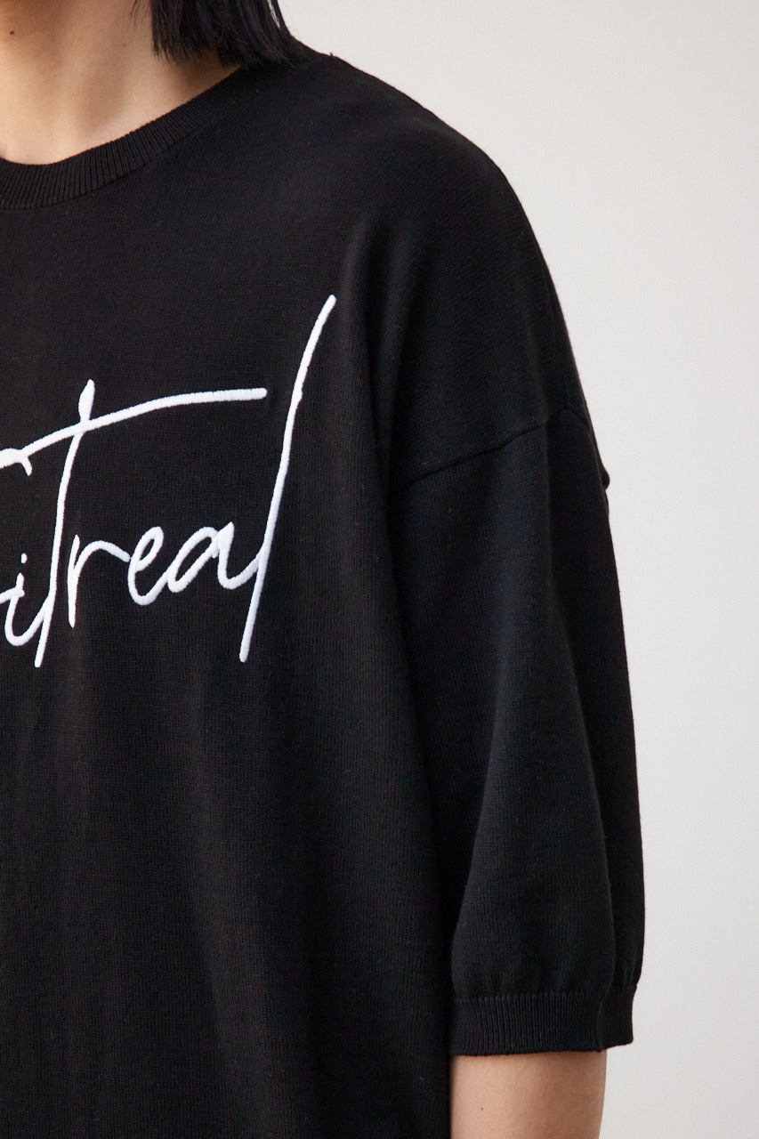 Malbon 半袖ニットトップス 刺繍入り Mサイズ 美品 楽天市場】ドット刺繍 サマーニット トップス レディース 半袖