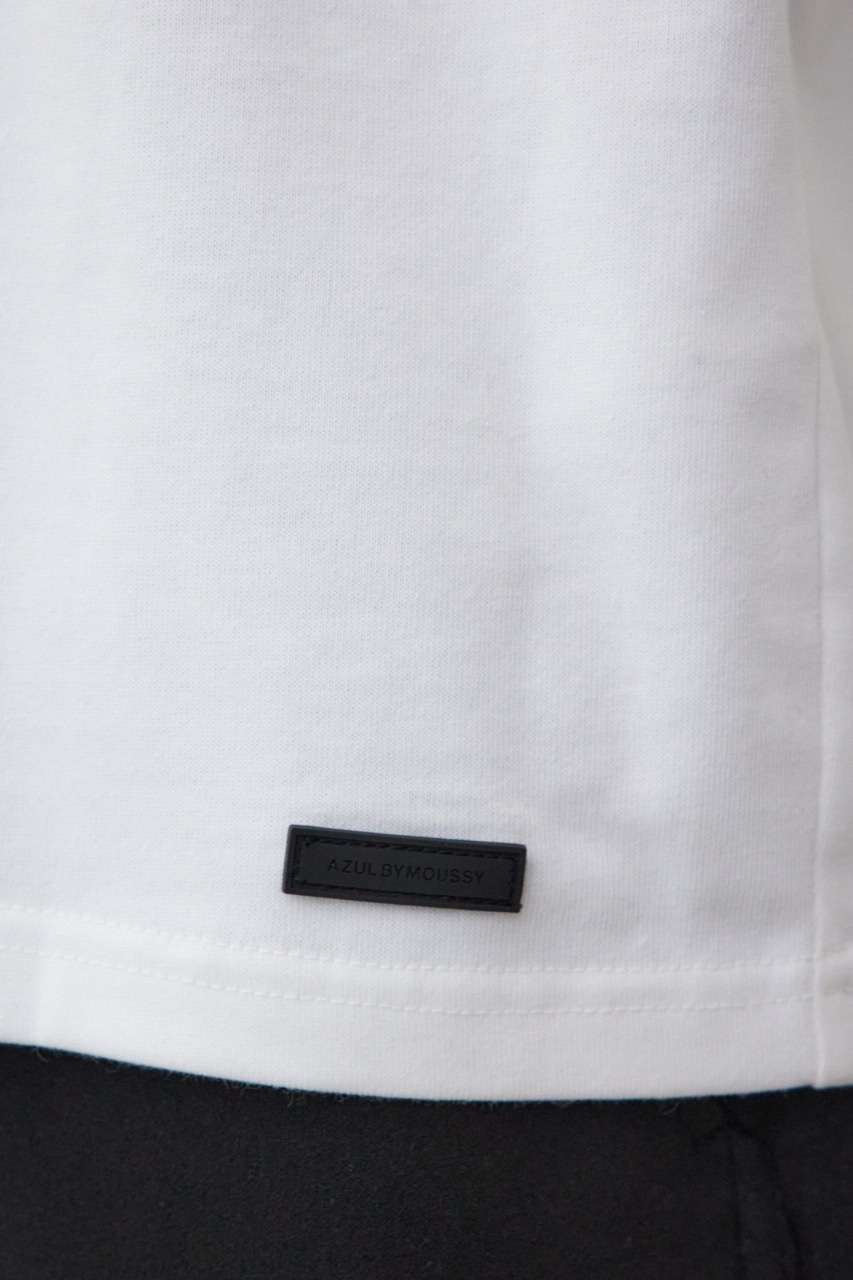 AZUL BY MOUSSY | ネックジャガードロゴ半袖Tシャツ (Tシャツ