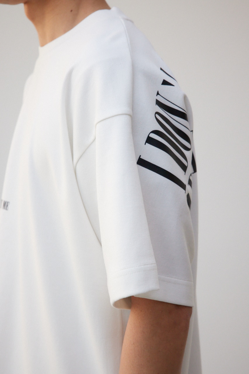 BITE MEバックグラフィックTシャツ WHT FREE