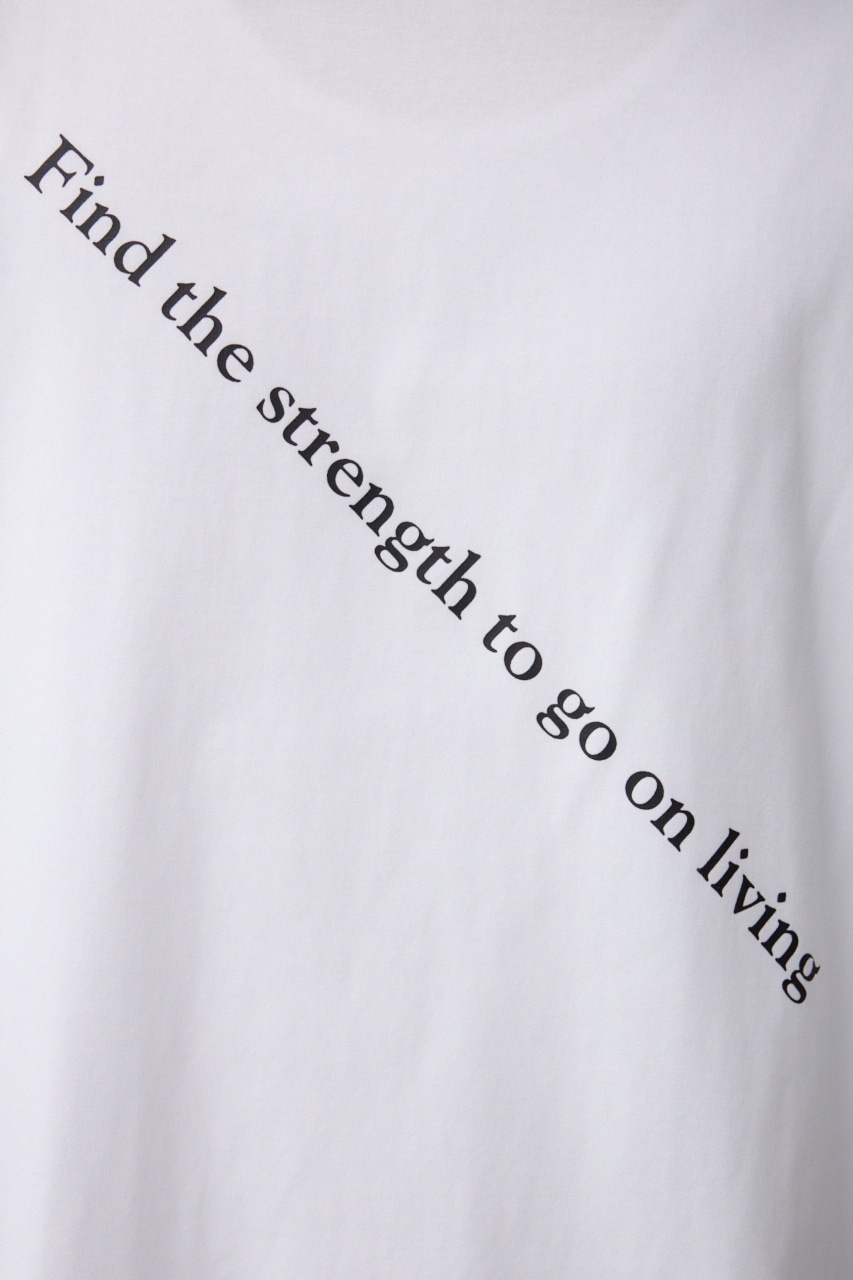 ツーフィンガーフォトTEE WHT FREE