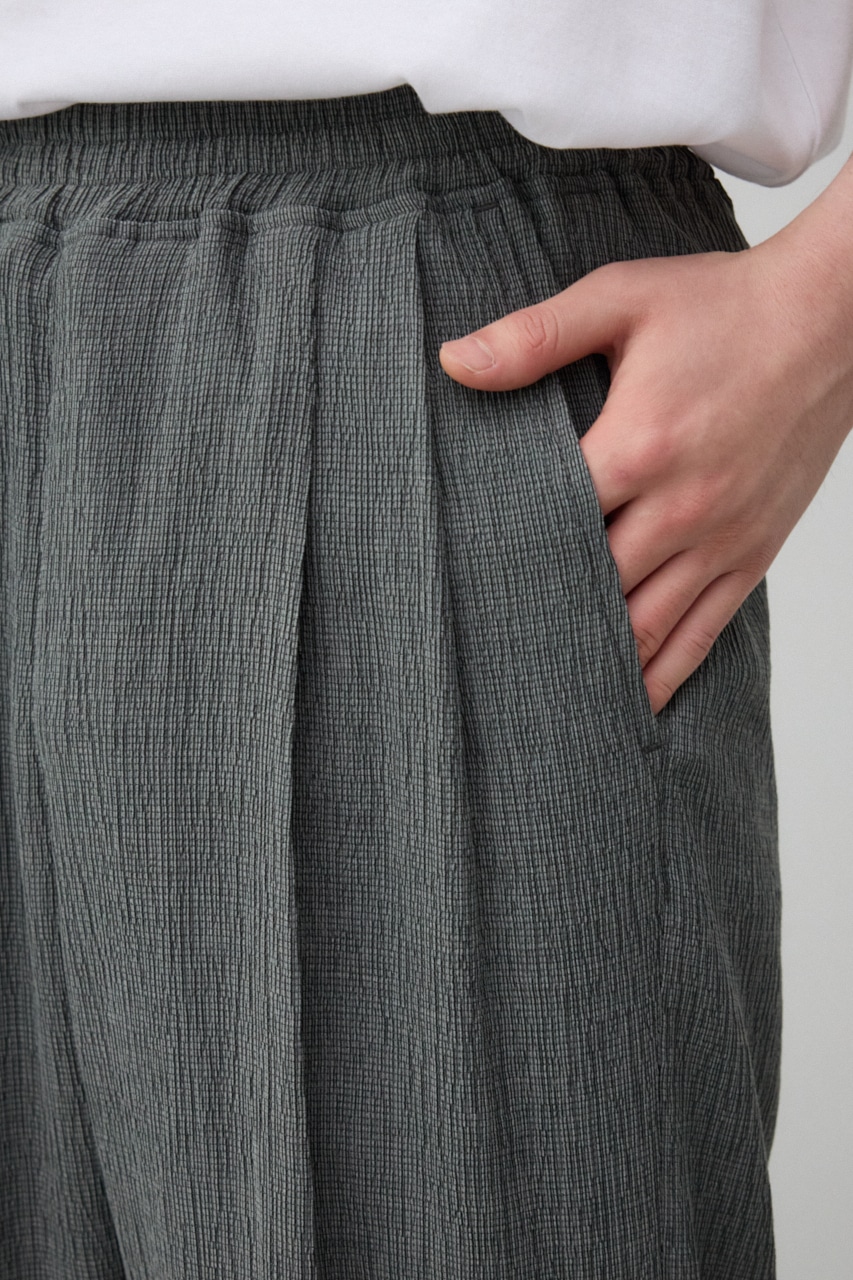 楊柳2タックスラックスパンツ GRY FREE