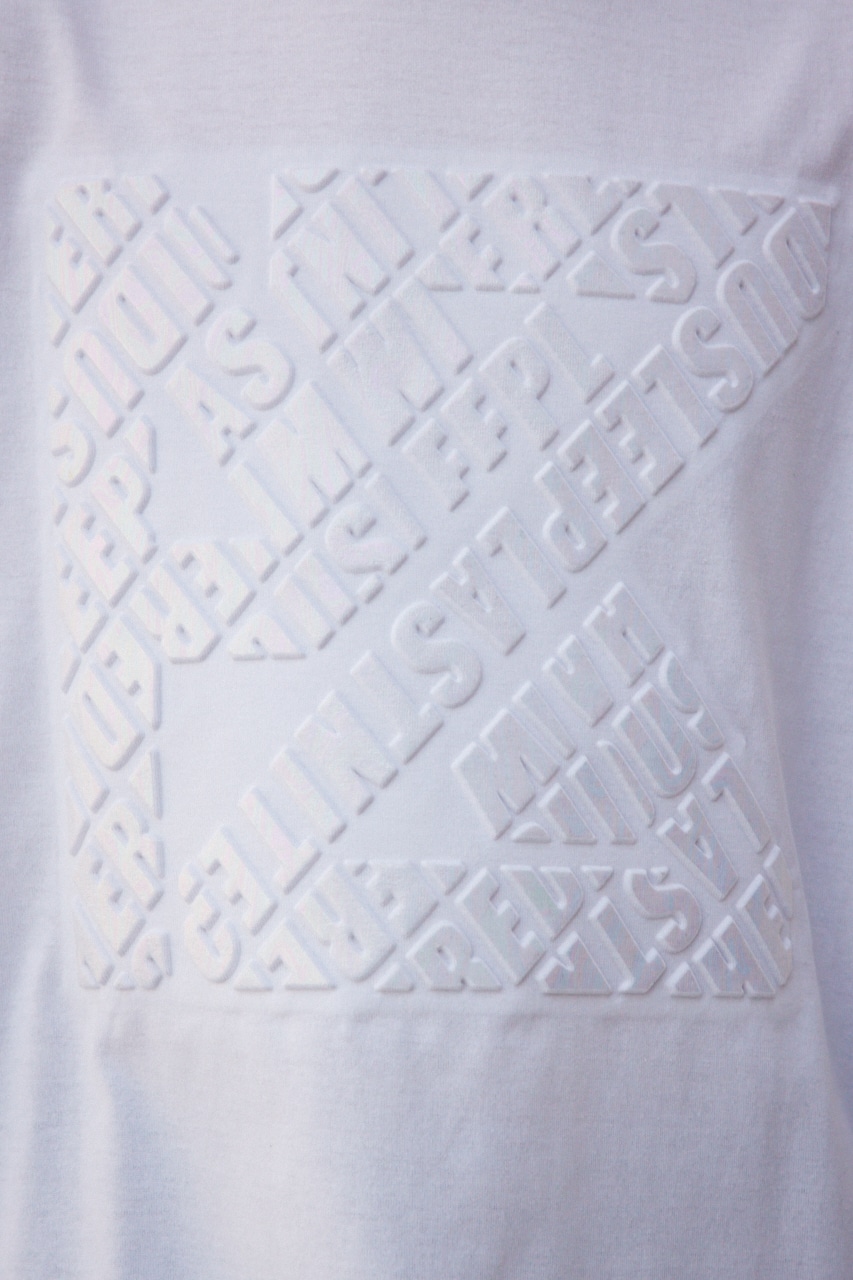 シルバーエンボスロンT WHT FREE