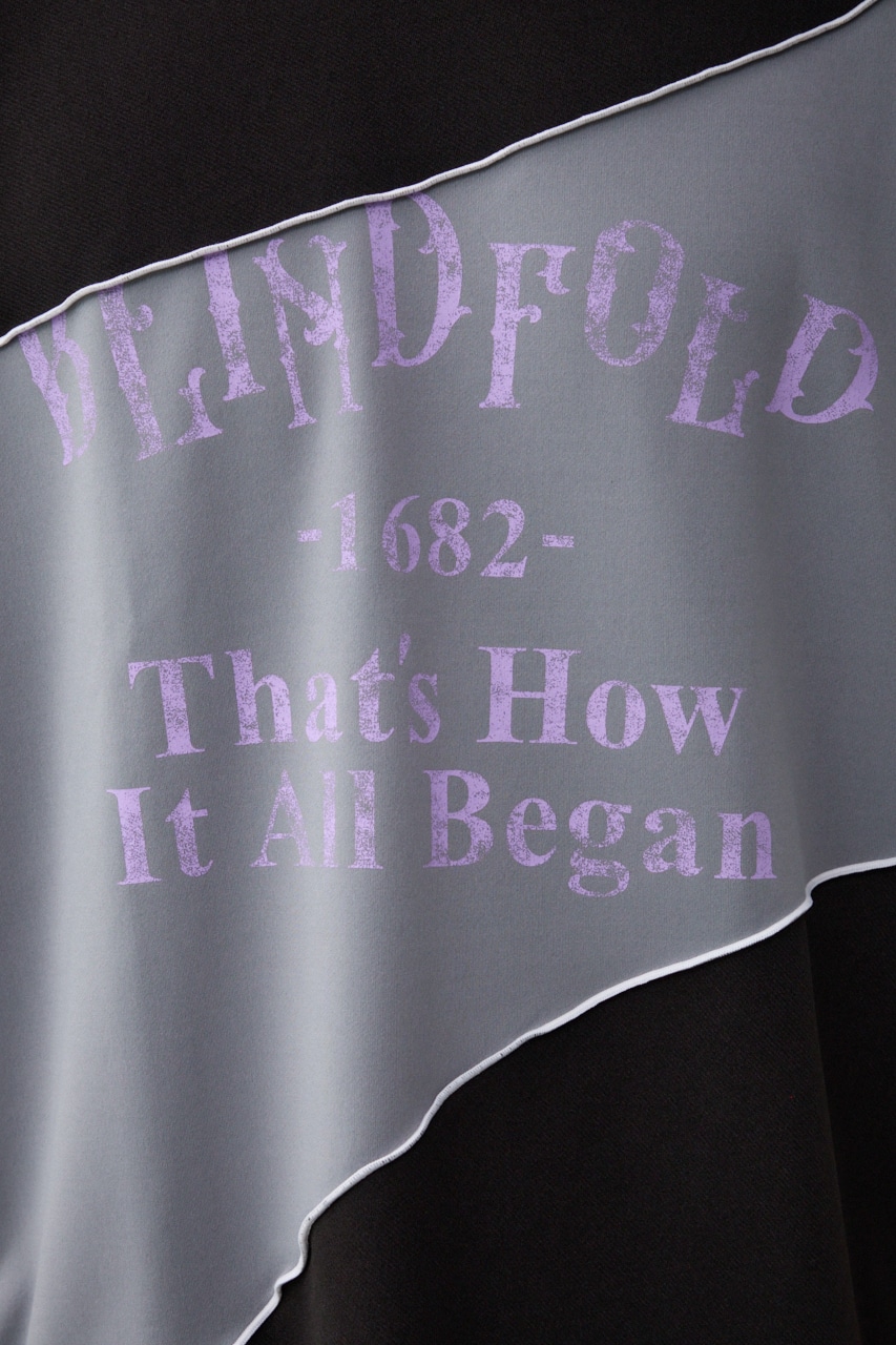 スウィッチンググラフィックT 柄BLK FREE