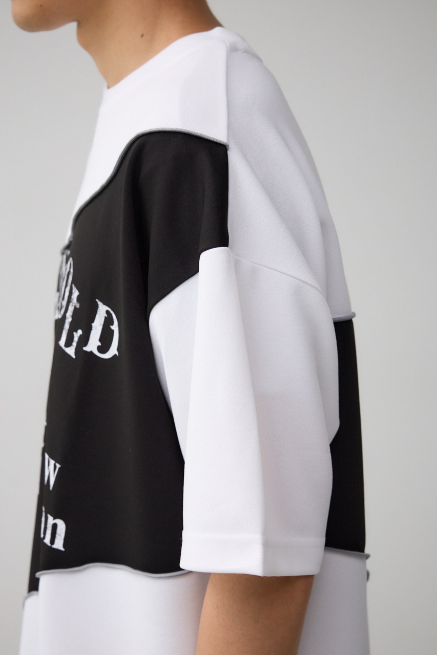 スウィッチンググラフィックT 柄WHT FREE