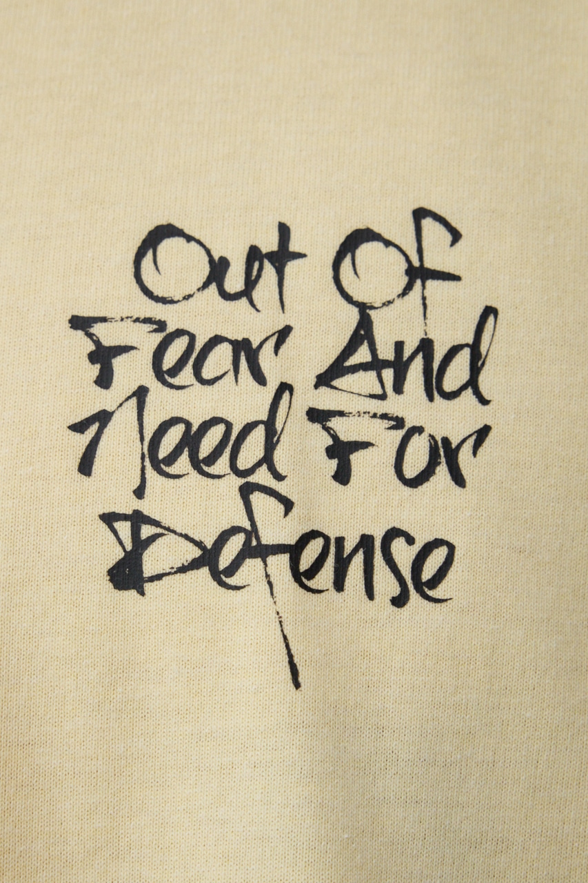 スリーフォトバックTEE L/YEL M