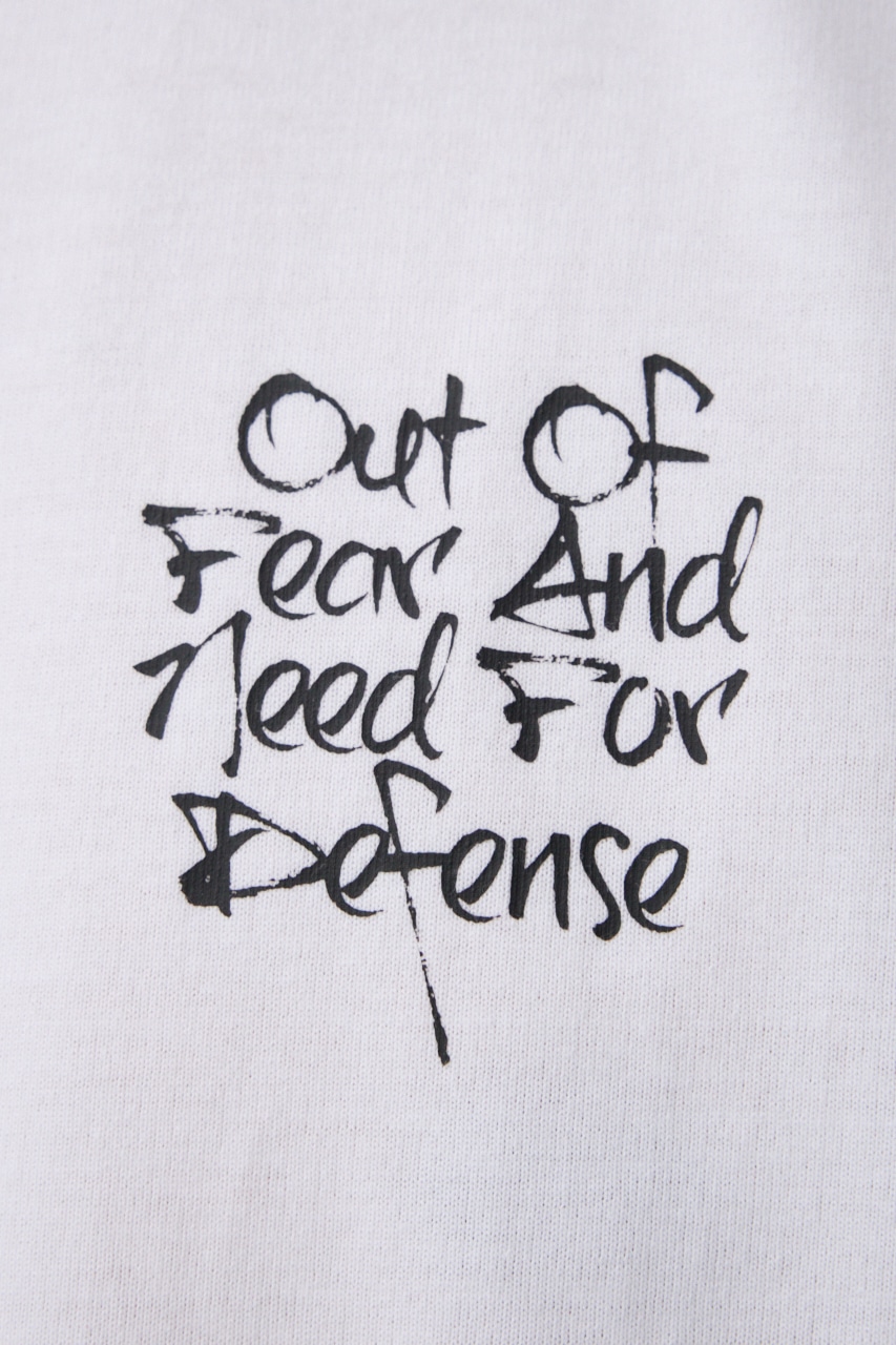 スリーフォトバックTEE WHT S