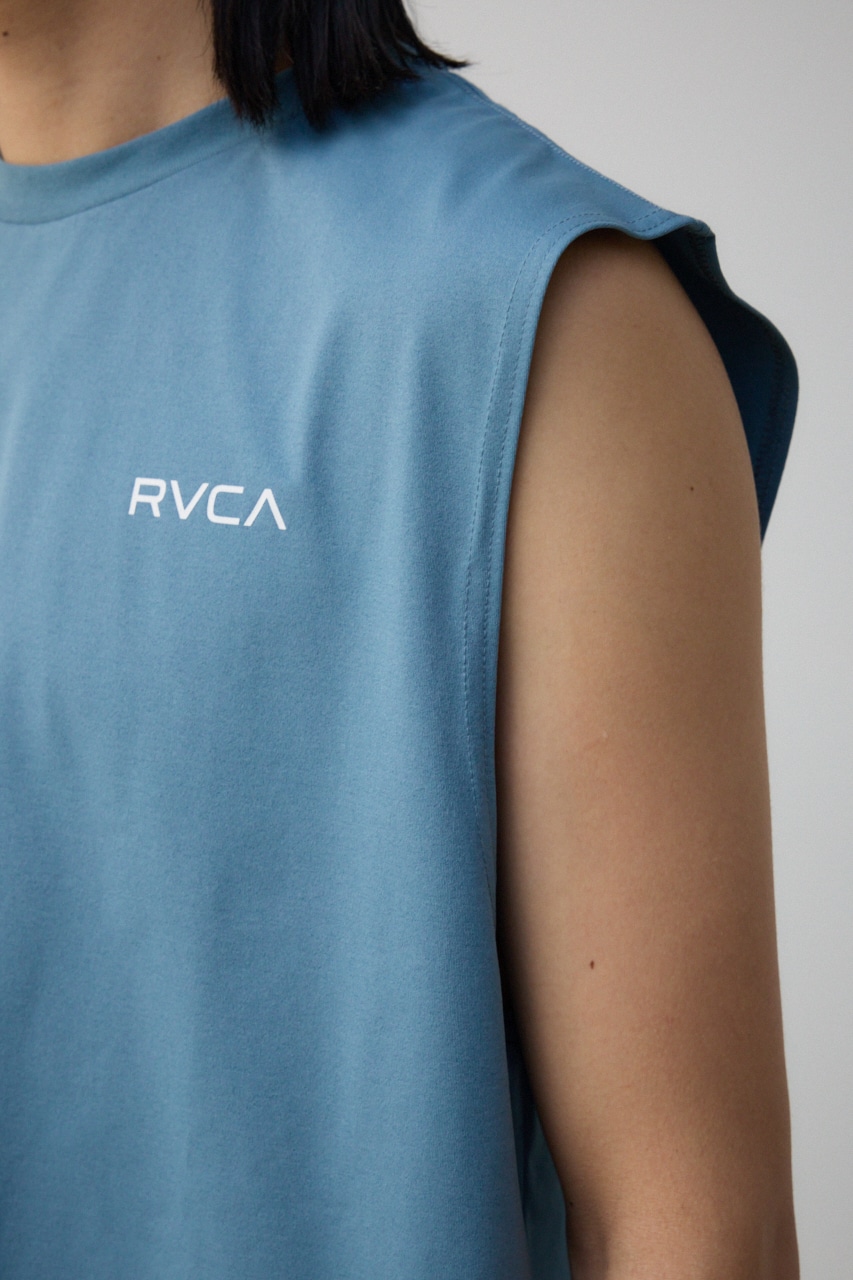 RVCA×AZUL サーフノースリーブ BLU FREE