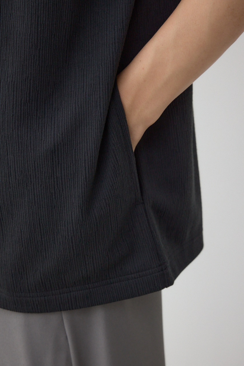 ライトトッパーセットトップス BLK L