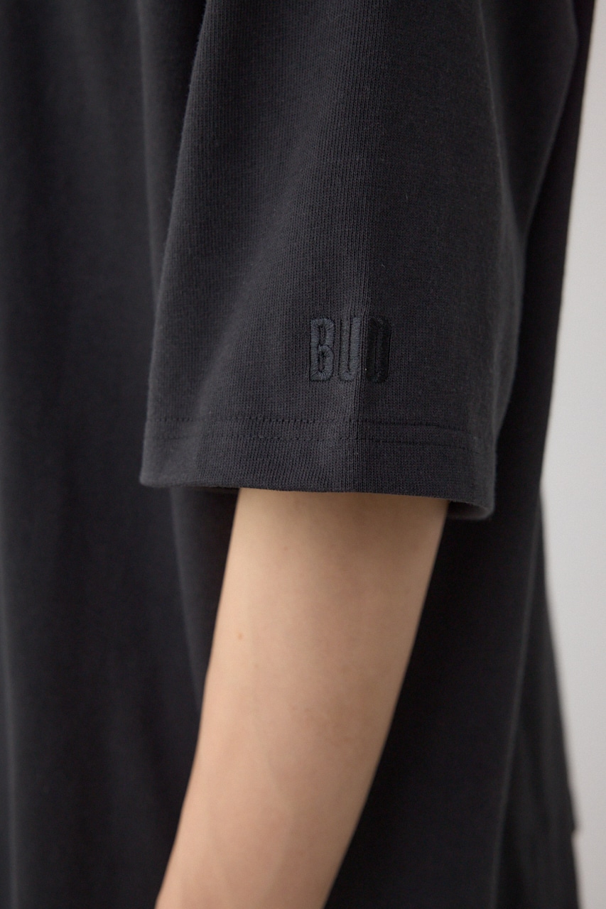 エクストリームコットン刺繍TEE BLK L