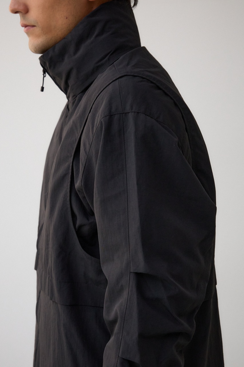 デタッチャブル2WAYブルゾン BLK FREE