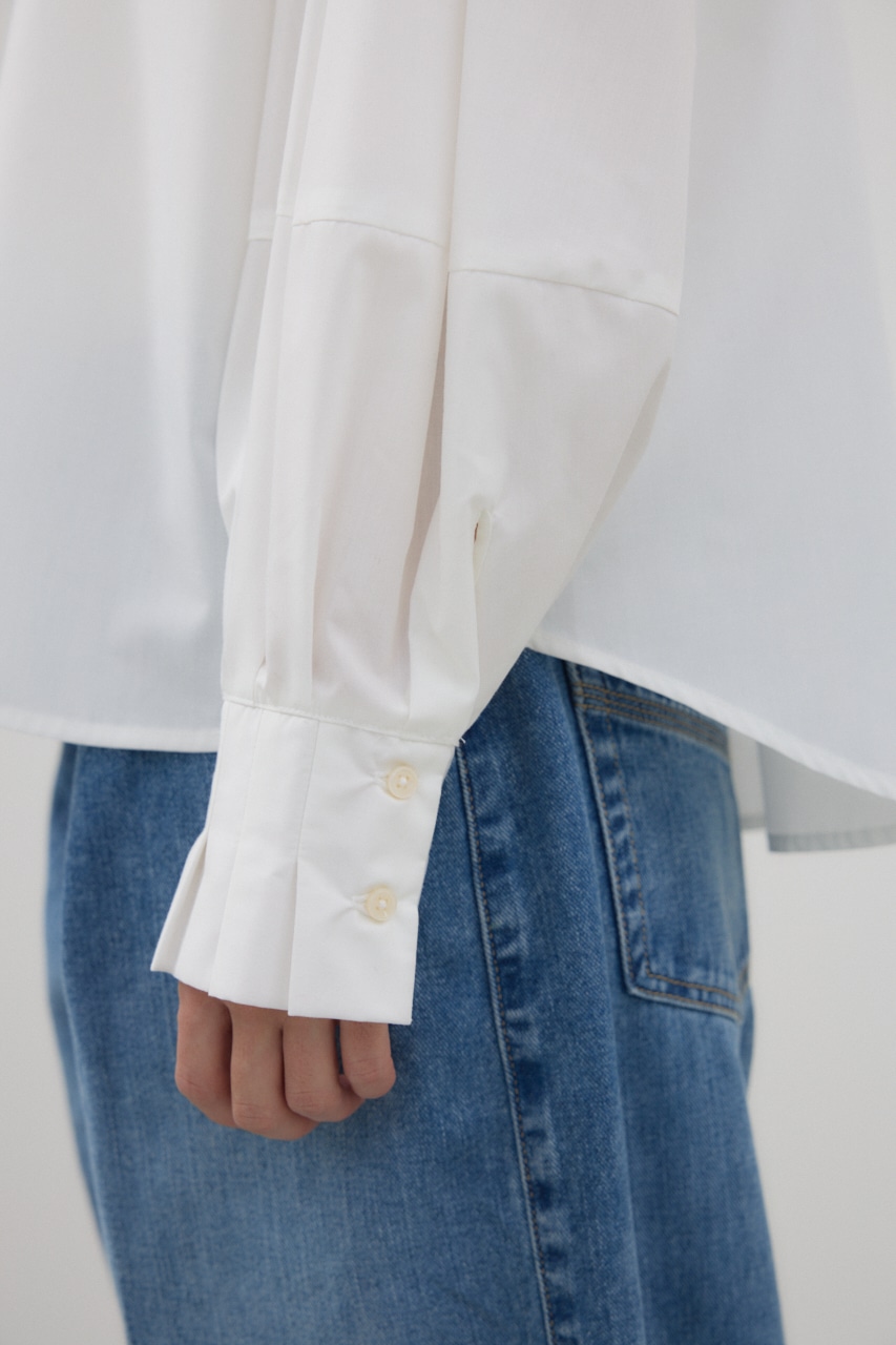 フリルスタンドカラーブラウス O/WHT FREE