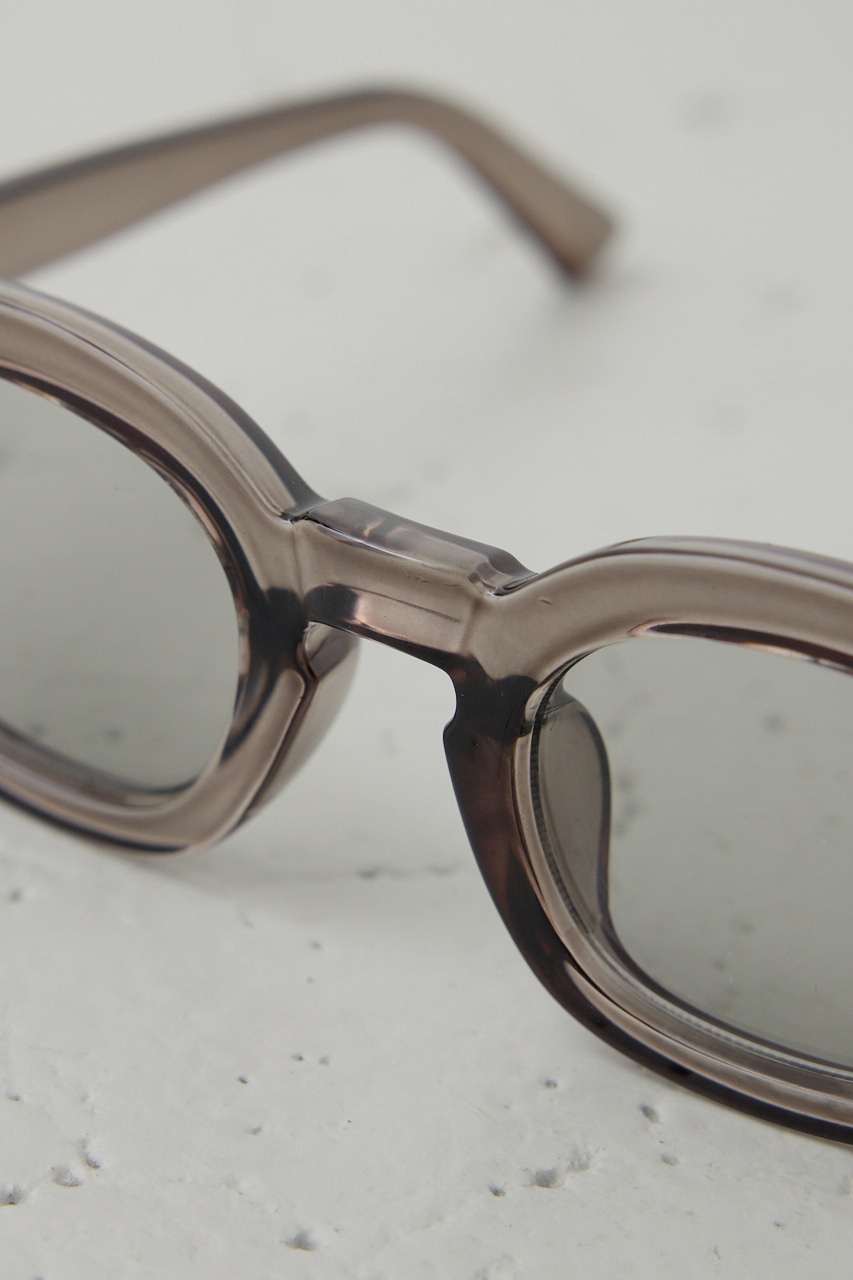 ラウンドサングラス GRY FREE