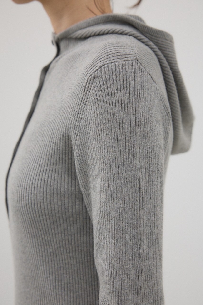 バラクラバニットプルオーバー GRY FREE