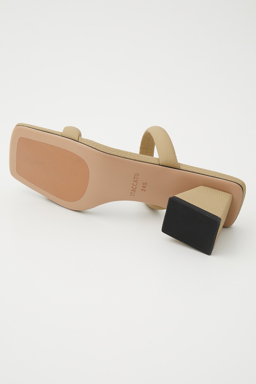 スクエアストレンジサンダル APR 24.0cm