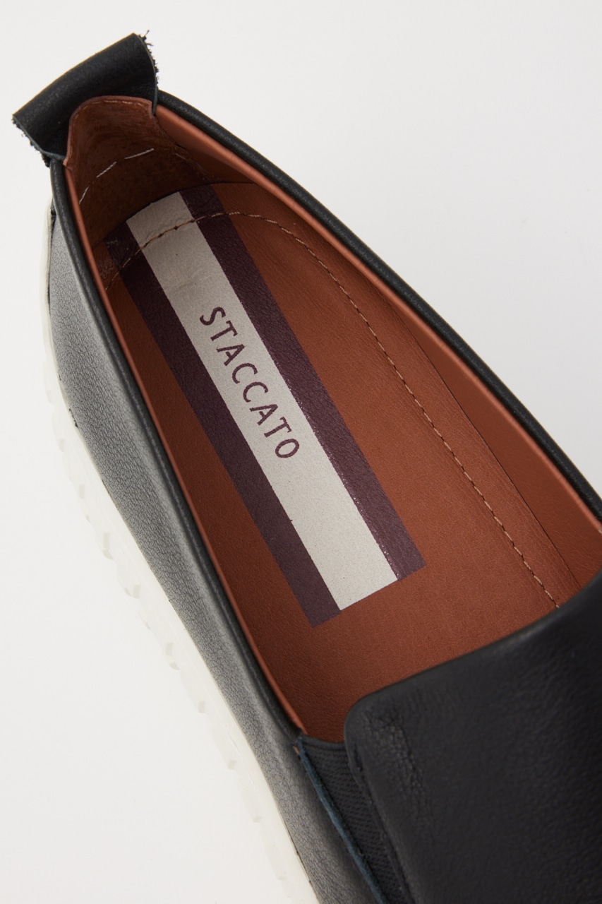 イージーフィットツースリッポン BLK 22.0cm