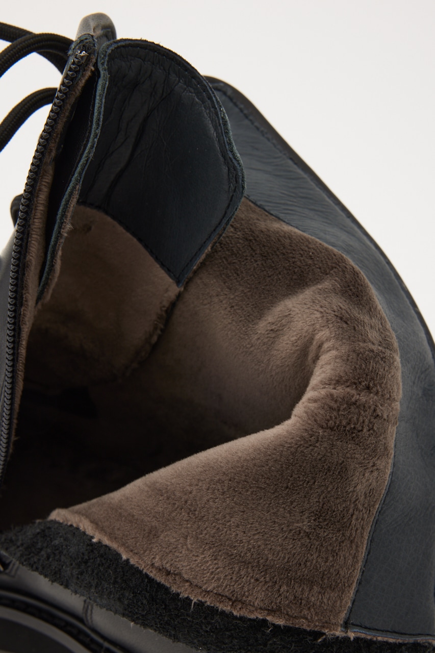 インボアコアレースアップブーツ BLK 23.5cm