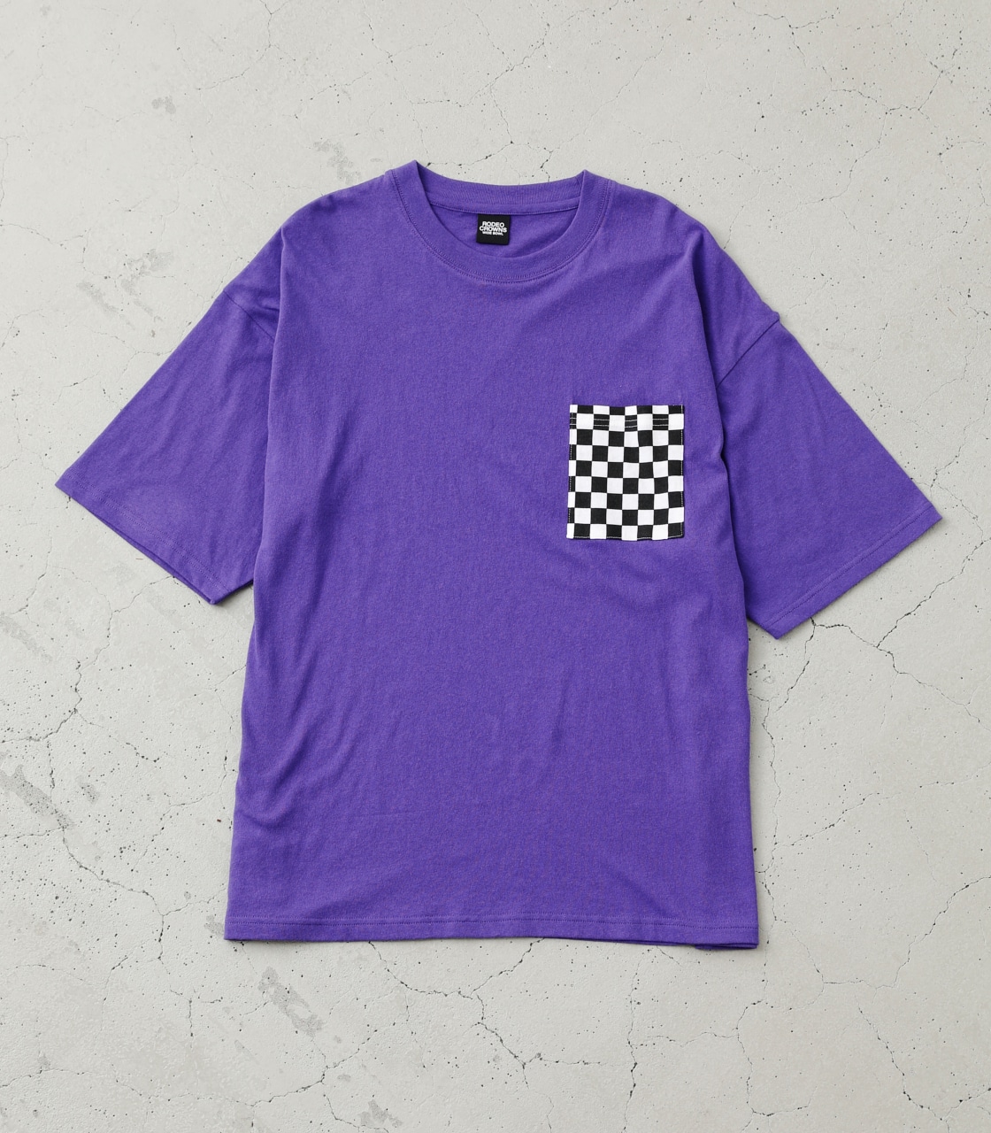新品　ロデオクラウンズ　（WEB限定）CHECKER SHOP Tシャツ