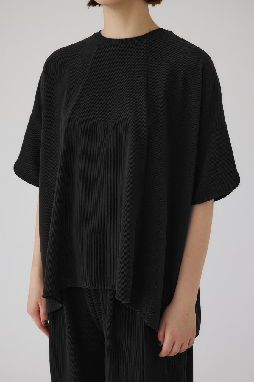 Pique flare tops BLK FREE