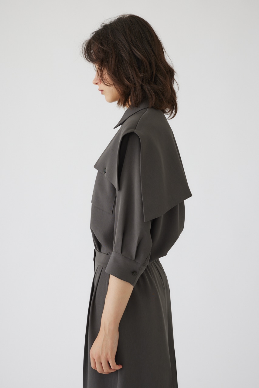 Flap pocket SH GRY FREE