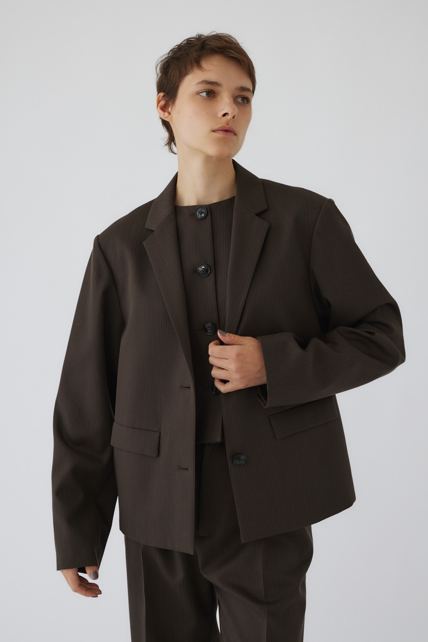 RIM.ARK | Gabardine stripe JK (JACKETS ) |RIM.ARK ONLINE STORE