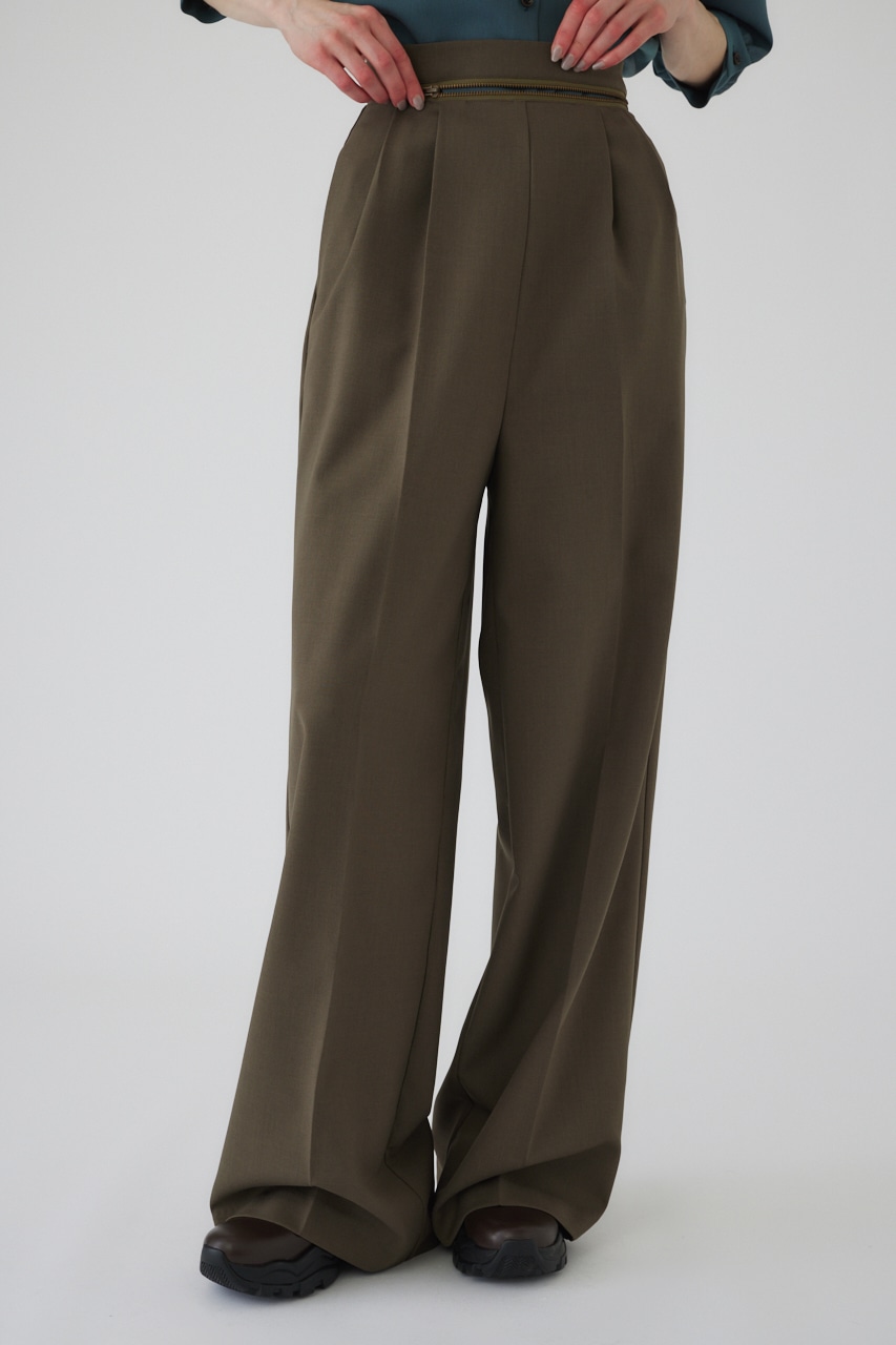 Waist zip PT L/BRN 38