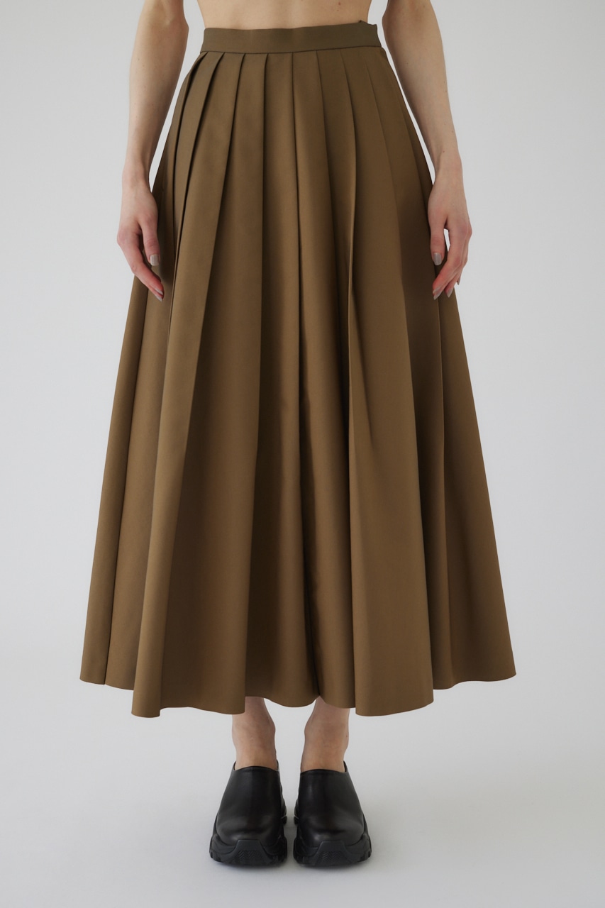 Volume pleats SK L/BRN 38
