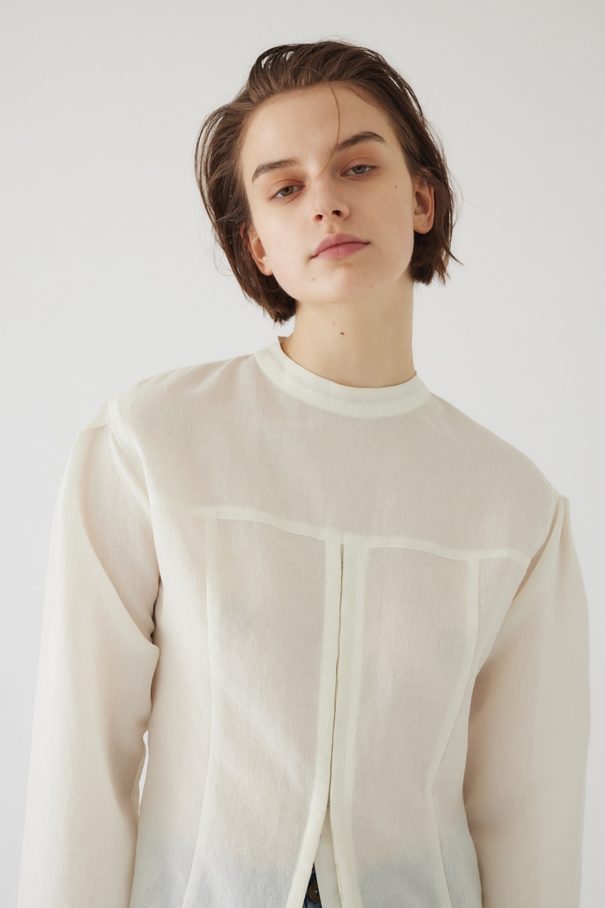 RIM.ARK | Front hook blouse (SHIRTS & BLOUSES ) |RIM.ARK ONLINE STORE